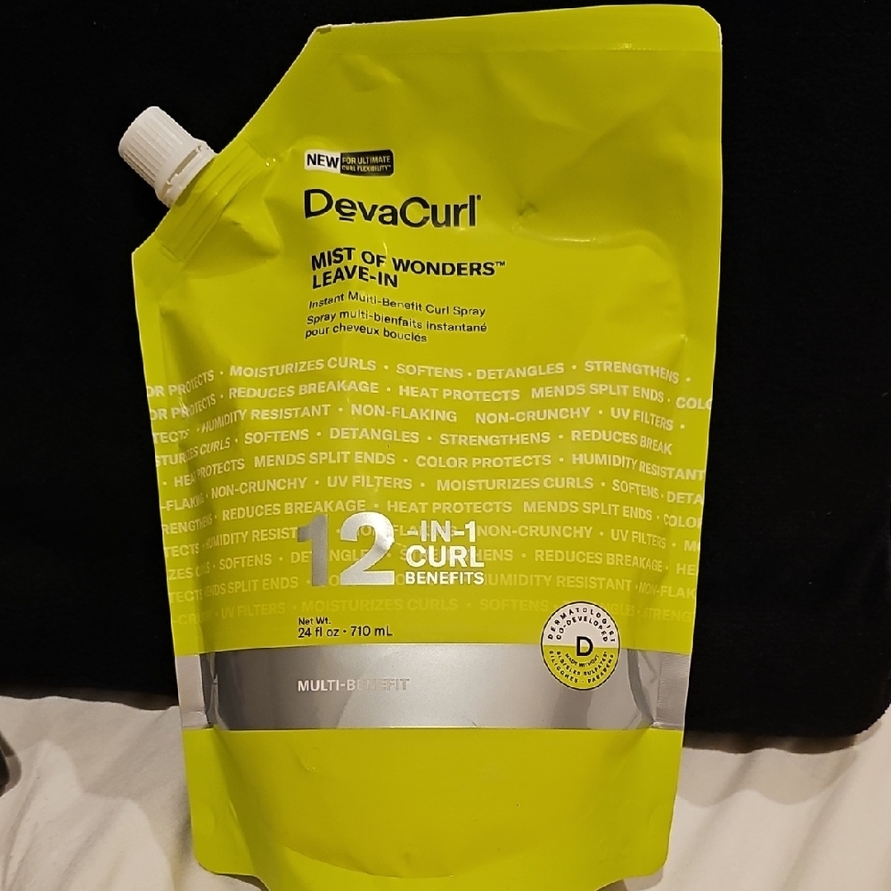 New Deva Curl Mist of Wonders Leave-in Instant Multi-Benefit Curl Spray Refill